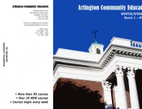 Arlington Community Education catalog cover Winter/Spring 2006
