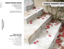 Arlington Community Education catalog cover Fall 2007