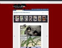 HeavyInk preview gallery browser page mockup