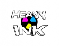 HeavyInk logo concept