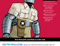 HeavyInk Atomic Robo Red5 co-branding advertisement