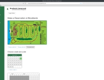 Recreation Resource Management home page, expanded