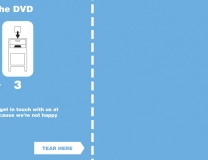 SmartFlix 2-way DVD mailer inside